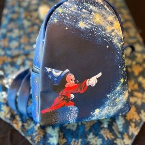 Disney Loungefly Mickey Sorcerers Apprentice Fantasia Backpack